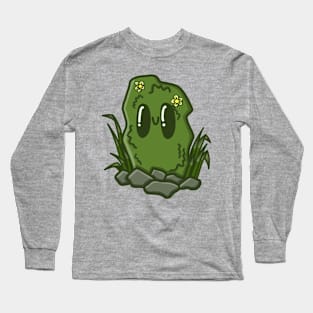 Happy cute shrub Long Sleeve T-Shirt